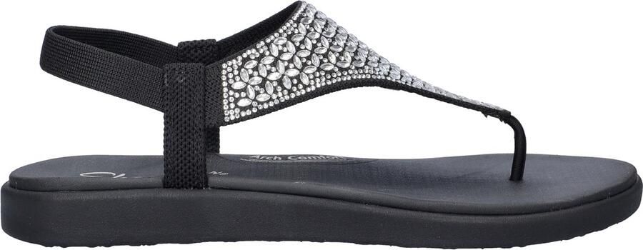 Skechers Meditation Luxe dames sandaal Zwart - Foto 2