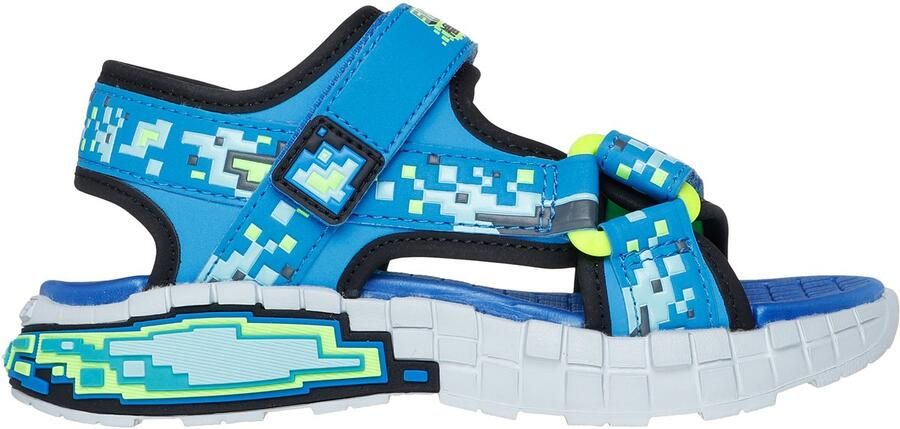 Skechers MEGA-SPLASH 4K Jongens Sandalen Zwart