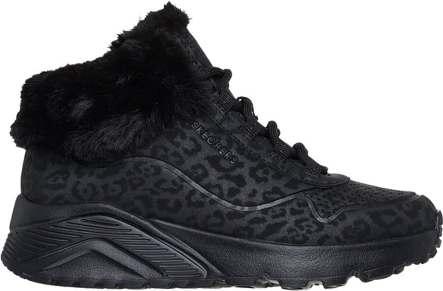 Skechers Meisjes UNO LITE Winterlaarzen Veterboots Air Cooled Memory Foam