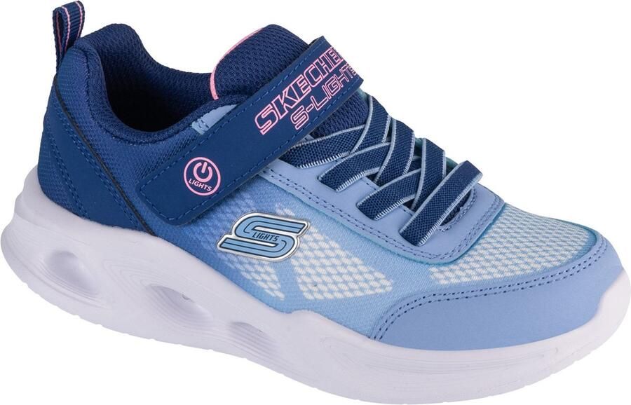 Skechers Sola Glow Ombre Deluxe 303714L-NVLB voor meisje Marineblauw Sneakers - Foto 2