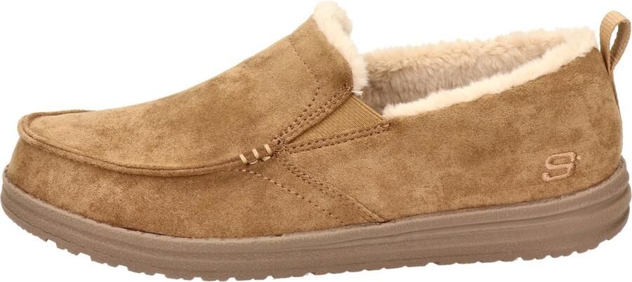 Skechers Relaxed Fit Melson Willmore Pantoffels Heren Cognac - Foto 6