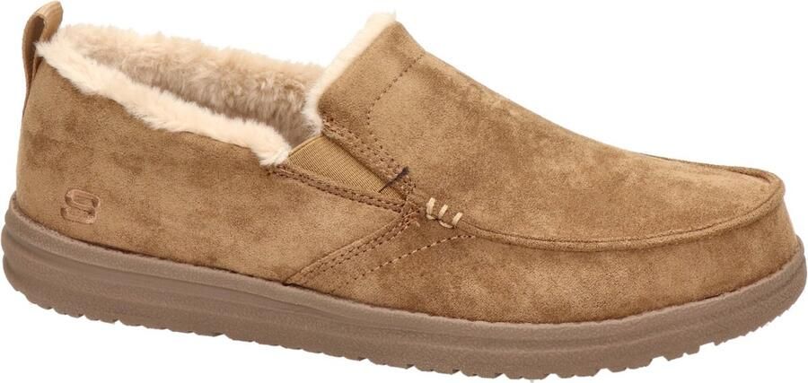 Skechers Relaxed Fit Melson Willmore Pantoffels Heren Cognac - Foto 5