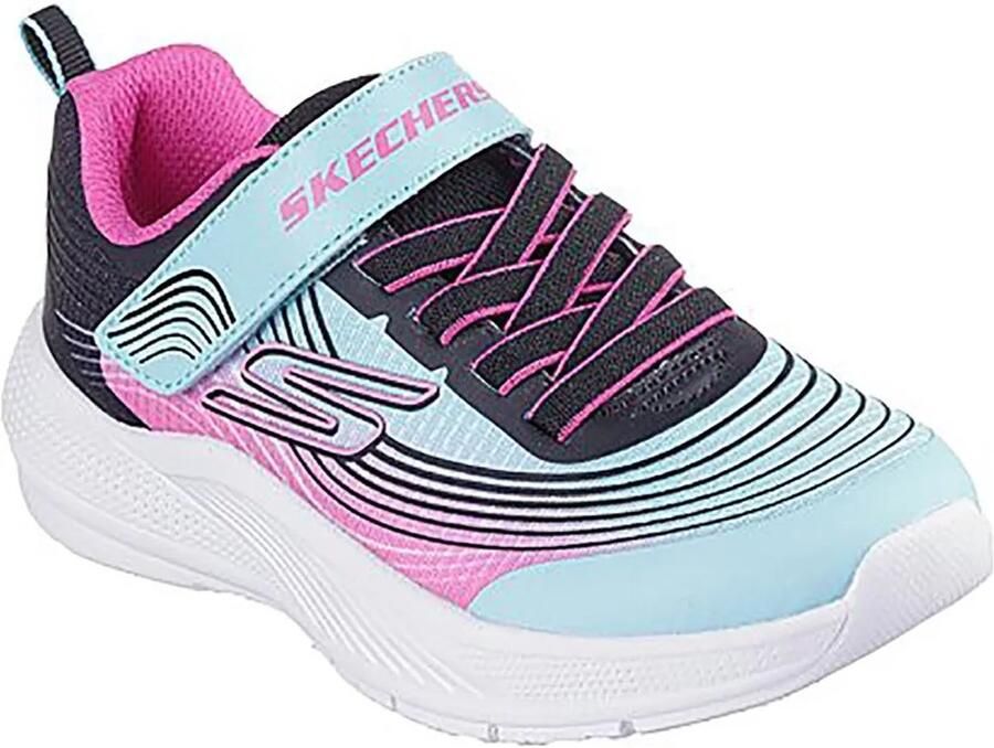 Skechers Microspec Advance Schoenen Blauw Roze 1 2 Meisje - Foto 2