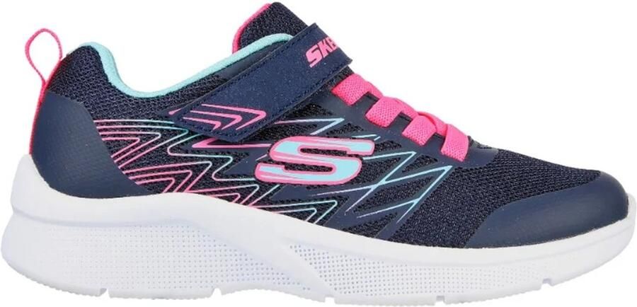 Skechers Kids Sneakers MICROSPEC BOLD DELIGHT met kleurrijke contrastdetails