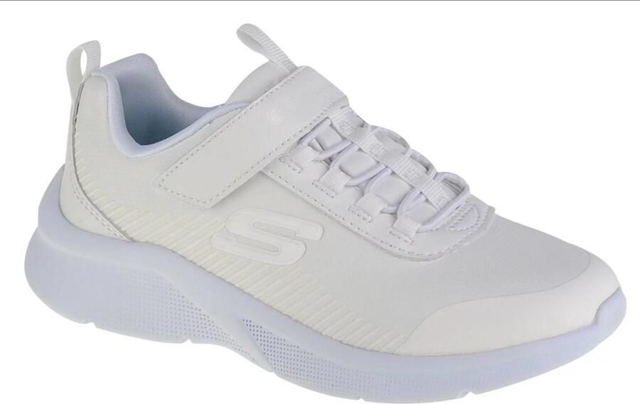 Skechers Microspec-Classmate 302607L-WHT voor meisje Wit Sneakers Sportschoenen - Foto 2