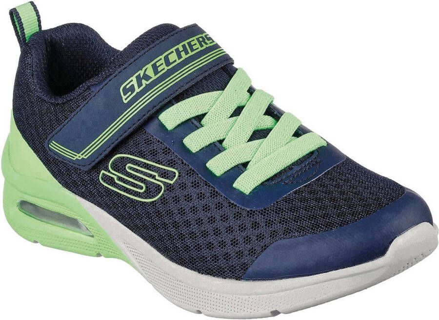 Skechers Microspec Max kinder sneakers blauw groen Extra comfort Memory Foam - Foto 5