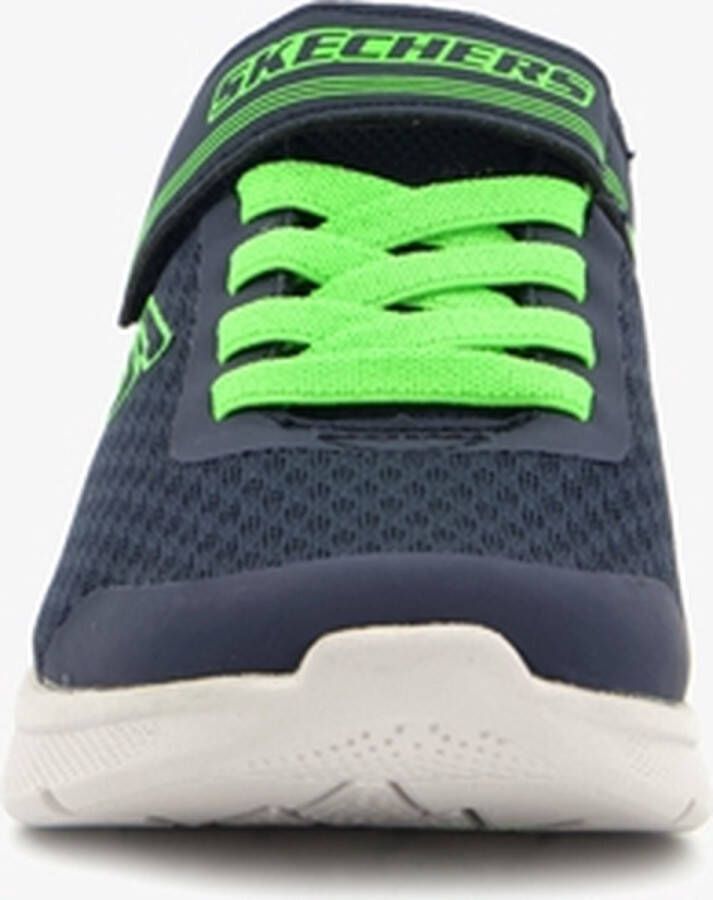 Skechers Microspec Max kinder sneakers blauw groen Extra comfort Memory Foam - Foto 3