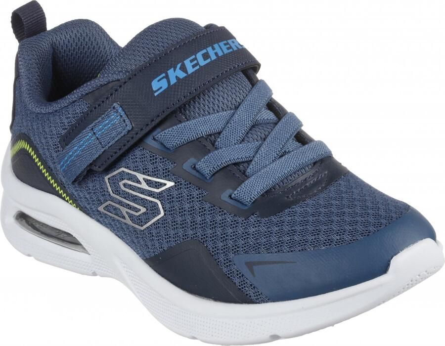 Skechers Microspec Max jongens sneaker Blauw - Foto 2