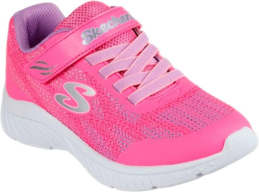 Skechers Microspec Plus Kindersneakers Roze Comfort en Stijl voor Actieve Kids