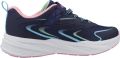 Skechers Meisjes Microspec Tread Hyper Speed Sneakers Stretch Navy Multi - Blauw