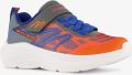 SKECHERS Sneakers 'Microspec Velocity' blauw donkerblauw grijs oranje - Oranje