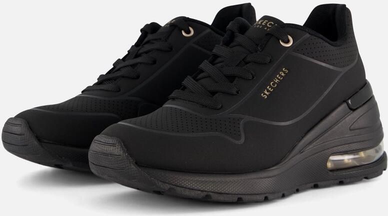 Skechers Million Air-Elevated Air 155401-BBK Vrouwen Zwart Sneakers - Foto 5