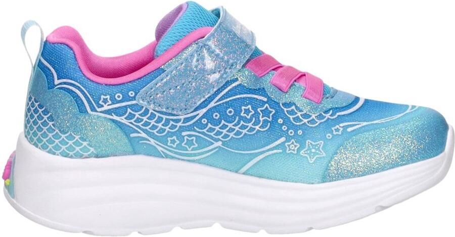 Skechers My Dreamers Lil Mermaid Klittenband licht blauw
