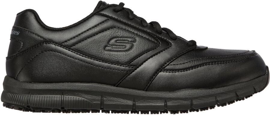Skechers Nampa heren werkschoenen antislip Zwart Extra comfort Memory Foam - Foto 8