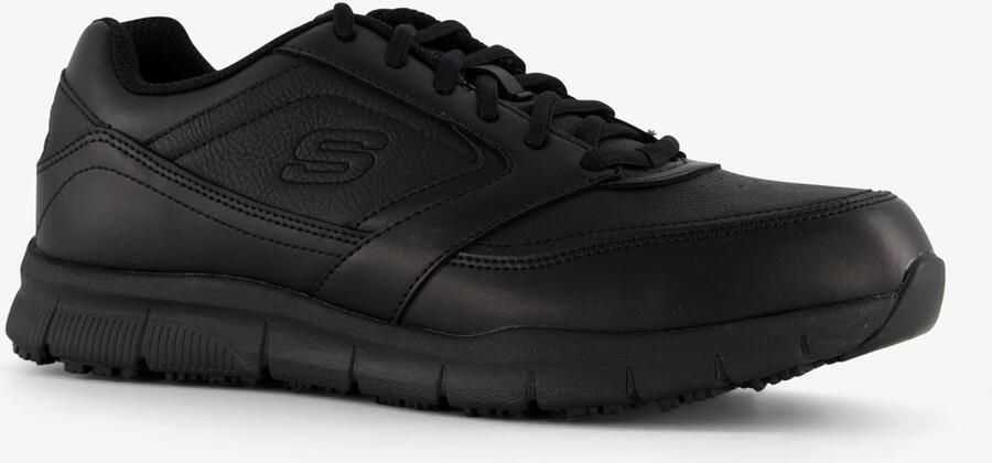 Skechers Nampa heren werkschoenen antislip Zwart Extra comfort Memory Foam - Foto 6