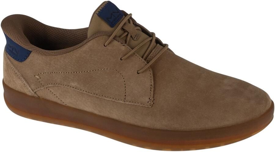 Skechers New Wave Cup Calven Mannen Bruin Sneakers