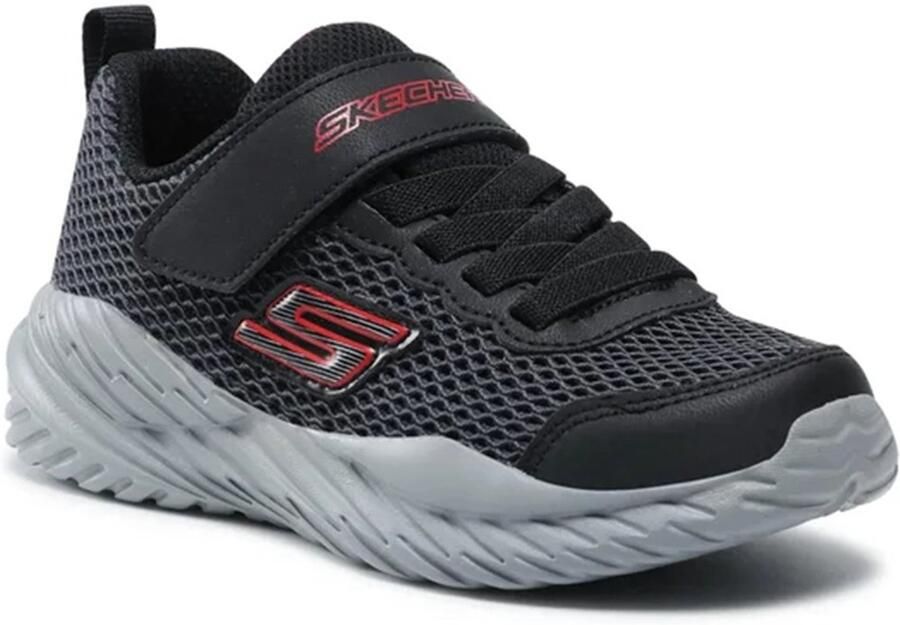 Skechers NITRO SPRINT KRODON Kinder Sneakers Unisex Zwart 400083L-BGRD