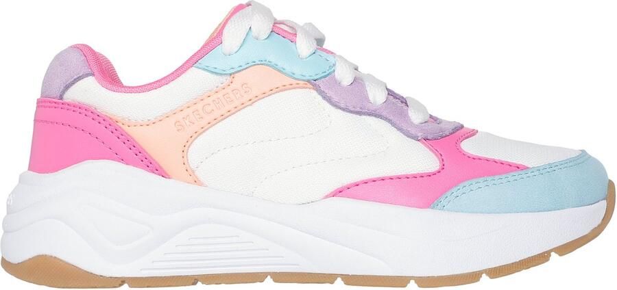 Skechers NOVA JOGGER COLOR CLASSIC Meisjes Sneakers Wit - Foto 8