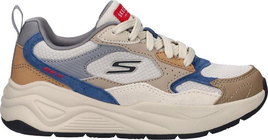 Skechers Nova Jogger jongens sneaker Beige multi