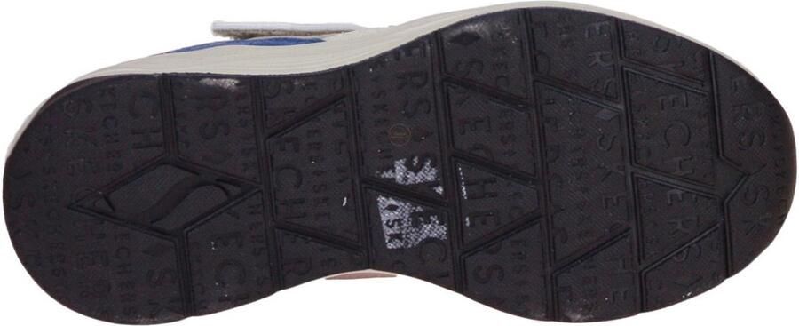 Skechers Nova Jogger Prime Ave Sneaker Beige-Blauw