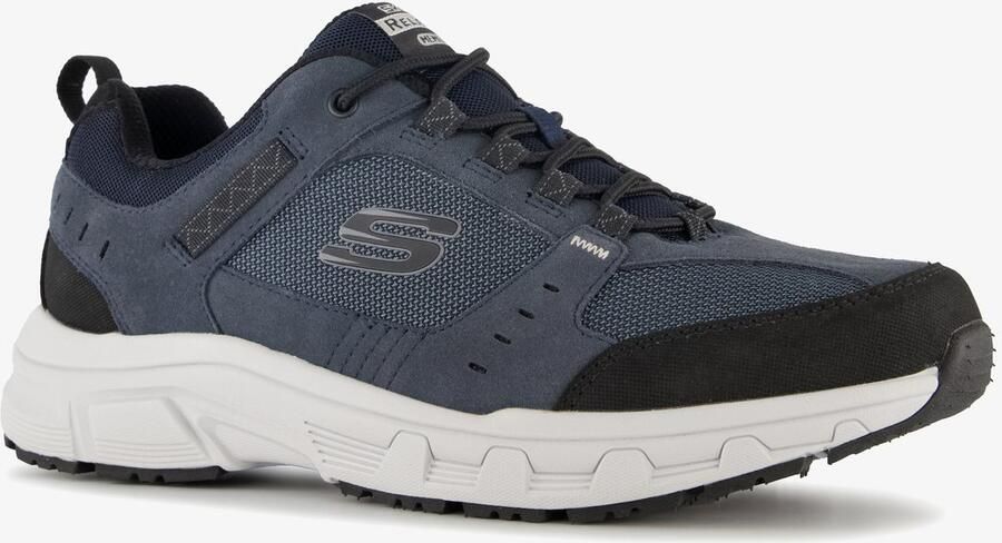 Skechers Sport Casual OAK CANYON-sneakers heren blauw - Foto 3