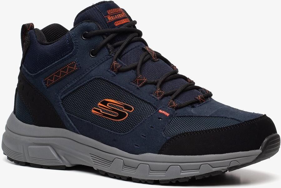 Skechers Oak Canyon heren wandelschoenen A B Blauw Maat Extra comfort Memory Foam41