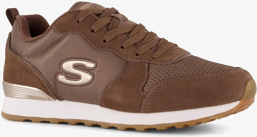 Skechers Og 85 Goldn Gurl Dames Sneakers Donkerbruin