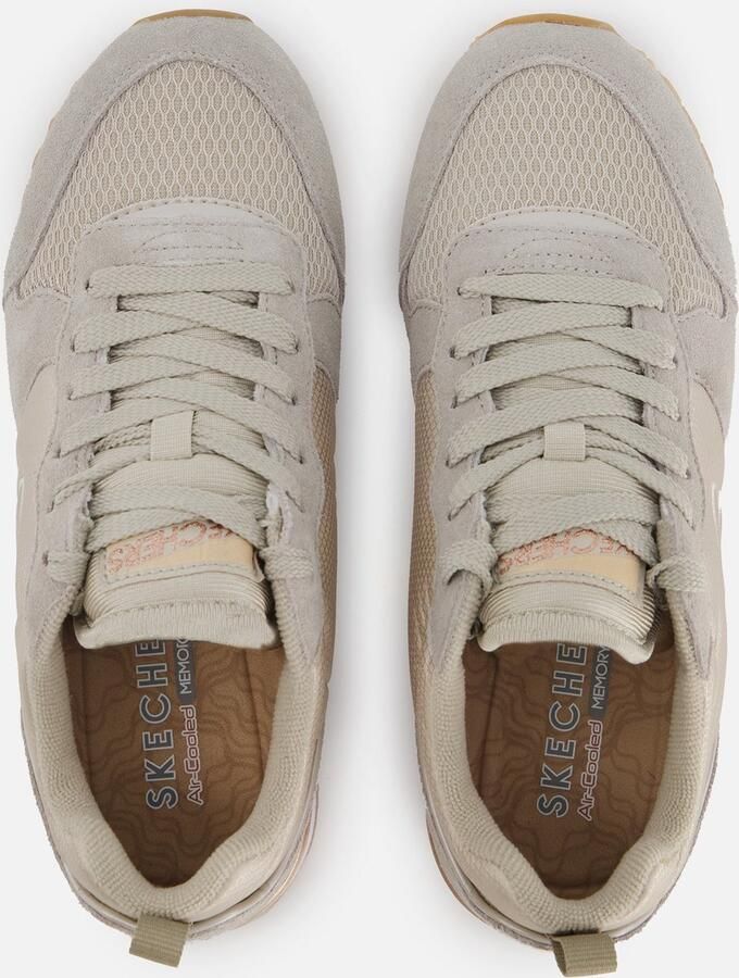 Skechers Sneakers OG 85 GOLDN GURL Veterschoen originele retro-jogginschoen met Air-Cooled Memory Foam