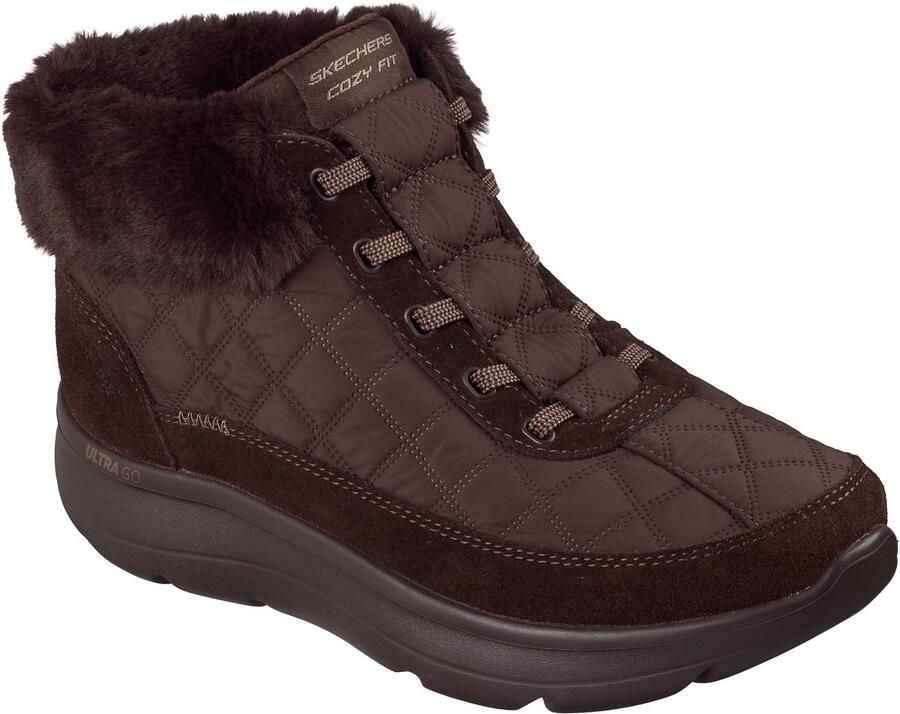 Skechers Slip-ins: On-The-Go Encore Cozy Fit Maisie Vrouwen Bruin Laarzen
