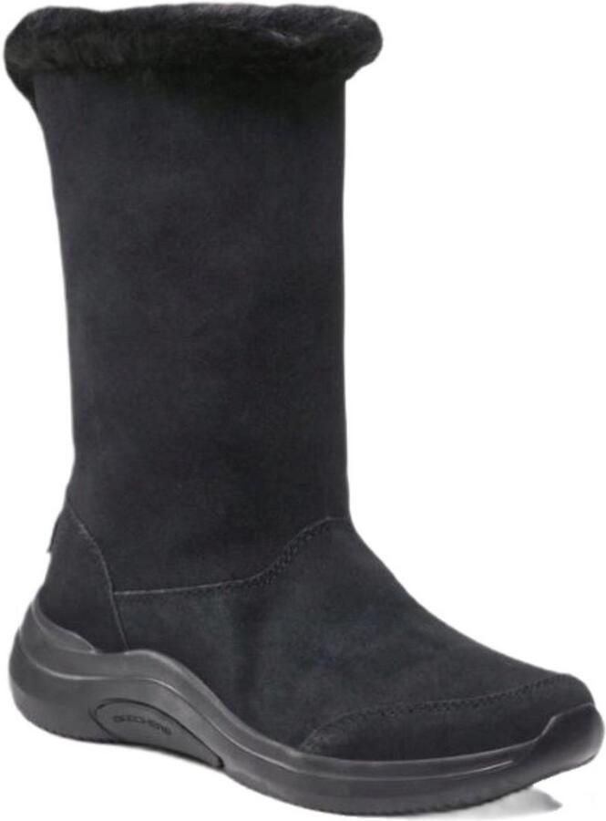 Skechers ON-THE-GO MIDTOWN FASCINATE 144299-BBK Female Black dames winterboots zwart