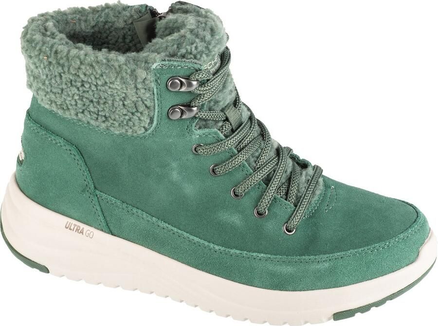 Skechers On-The-Go Stellar Winterize 144770-DKGR Vrouwen Groen Laarzen