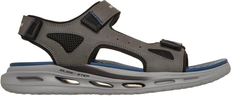 Skechers ORVAN SD GAMBLE Heren Slippers Charcoal