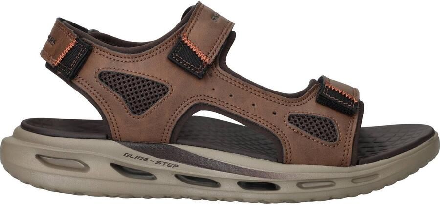 Skechers Orvan SD Gamble Sandalen Heren Bruin
