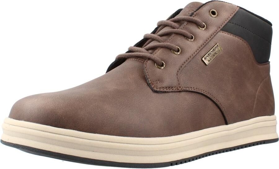 Skechers PALMIRO-WALLACE Heren Veterschoenen Chocolate - Foto 2