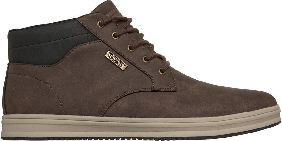 Skechers PALMIRO-WALLACE Heren Veterschoenen Chocolate