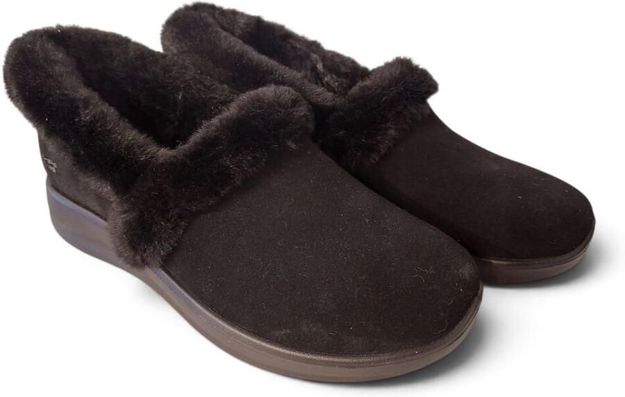 Skechers Pantoffel Hands-Free Slip-Ins 168118 BBK Cozy Escape-Snowy Bliss Zwart