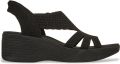 Skechers Sandalen met sleehak PARALLEL LITE SUMMER INVITE 120012 - Zwart