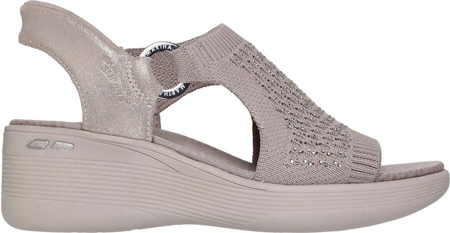 Skechers PIER-LITE PARK PATH Dames Sandalen Taupe