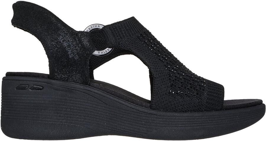 Skechers PIER-LITE PARK PATH Dames Sandalen Zwart