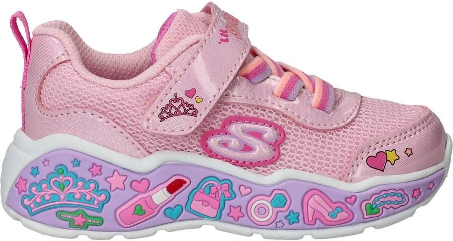 Skechers Play Scene Fun Squad Sneakers Meisjes Roze