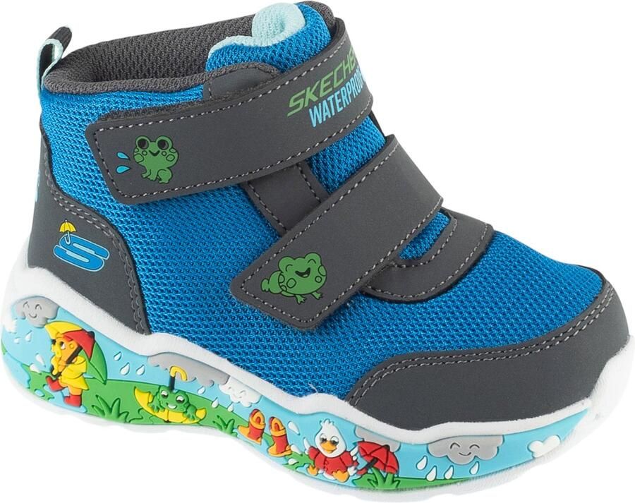 Skechers Play Scene Hydro Scouts voor een jongen Blauw Sneakers