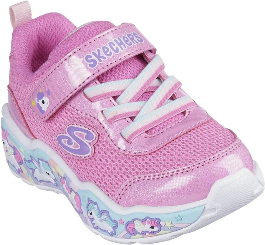 Skechers Play Scene Fun Squad meisjes sneaker Roze - Foto 2