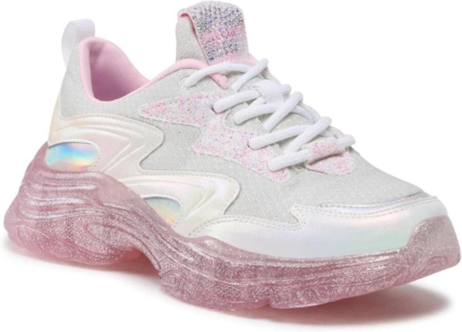 Skechers Prismatic Sneaker voor Meisjes Multicolor Witte Casualschoenen )