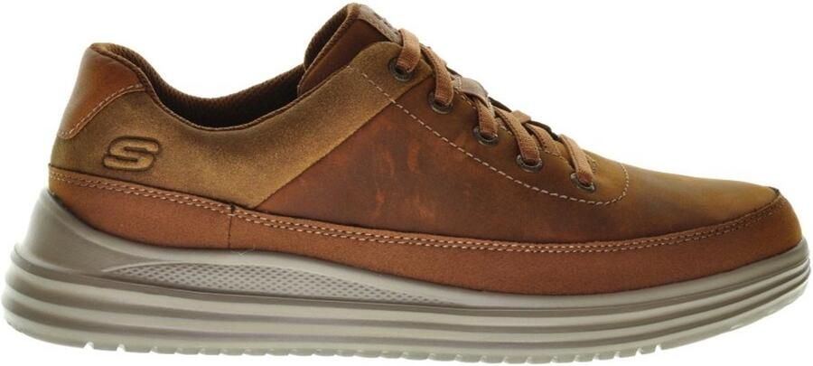 Skechers Poittiers Stijlvolle Herensneakers Bruin Heren - Foto 4