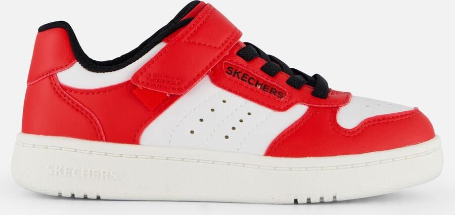 Skechers Quik Street sneakers rood wit Jongens Imitatieleer Meerkleurig 32 - Foto 2