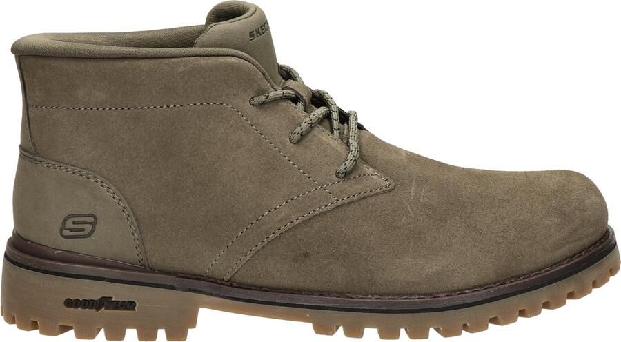 Skechers QUINTERO DAMIEN Heren Instappers Taupe
