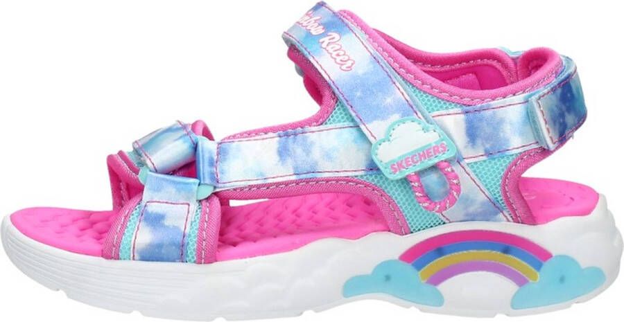 Skechers Rainbow Racer Sandal-Summer Sky 302975L-BLU voor meisje Blauw Sandalen - Foto 8