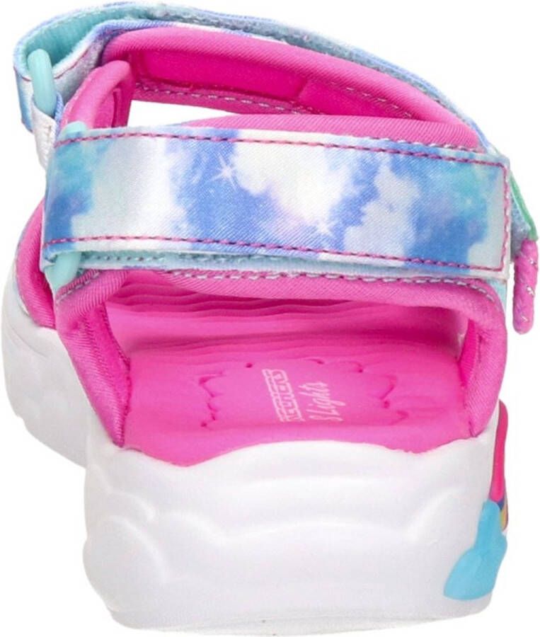 Skechers Rainbow Racer Sandal-Summer Sky 302975L-BLU voor meisje Blauw Sandalen