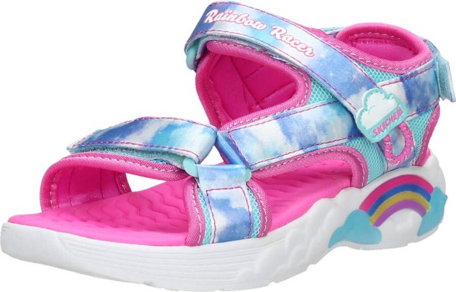 Skechers Rainbow Racer Sandal-Summer Sky 302975L-BLU voor meisje Blauw Sandalen - Foto 6