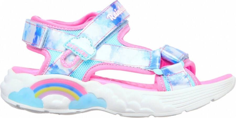 Skechers Rainbow Racer Sandal-Summer Sky 302975L-BLU voor meisje Blauw Sandalen - Foto 10